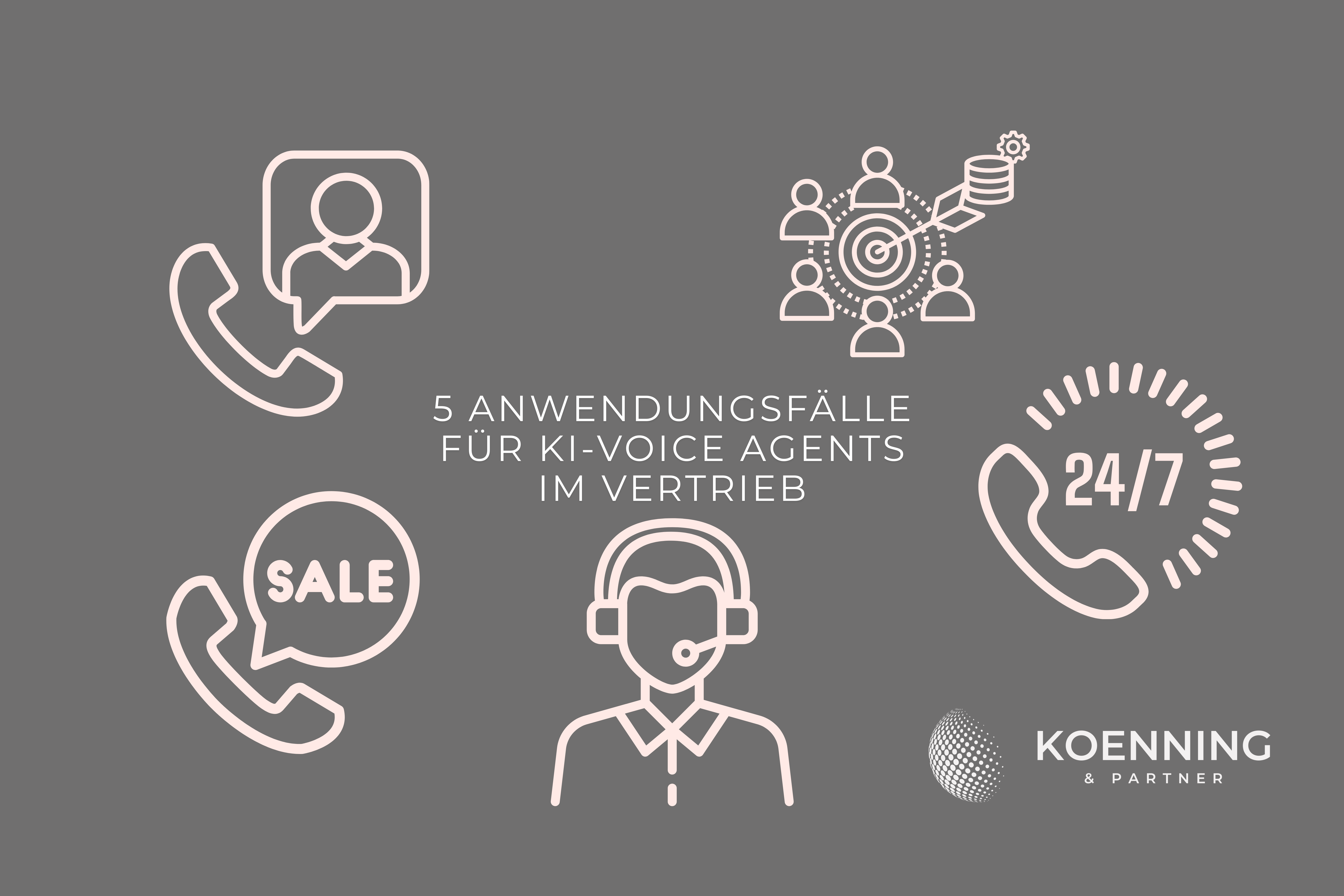 5 Anwendungsfälle für KI-Voice Agents – So revolutionieren sie Vertrieb und Kundenservice